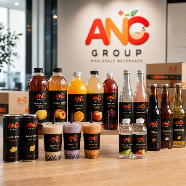 ANC wholesale beverage product range for trade buyers