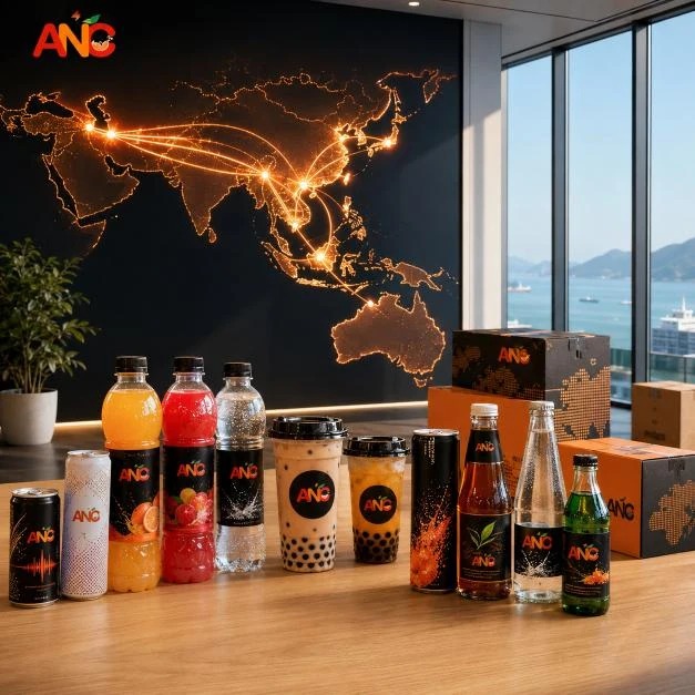 ANC beverage distribution routes across Asia Pacific