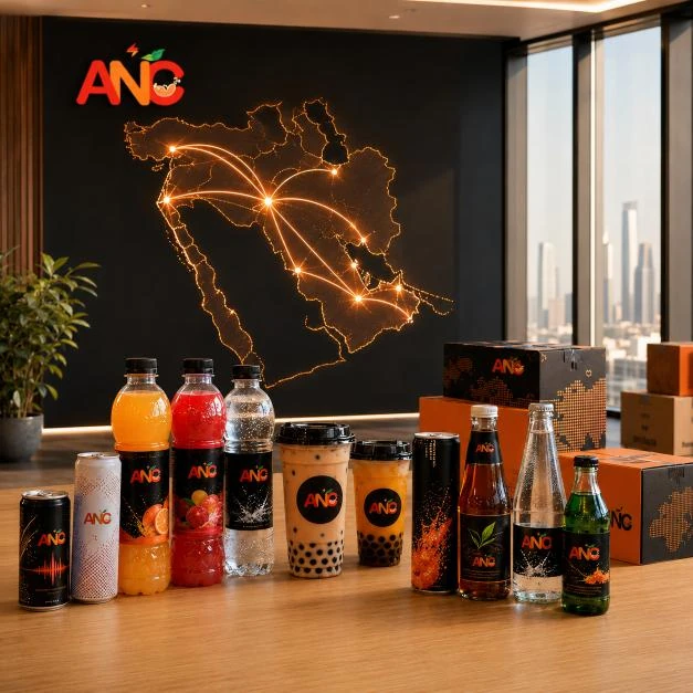 ANC beverage distribution routes across the Middle East