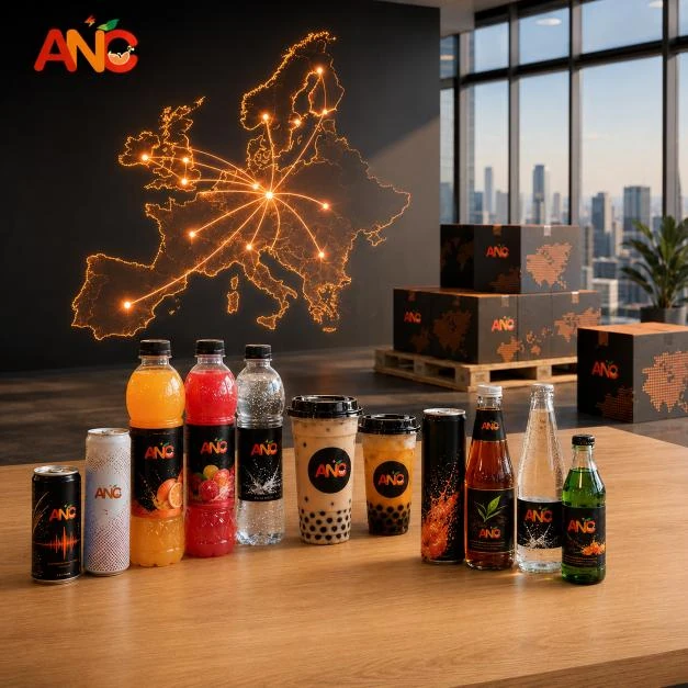 ANC beverage distribution routes across Europe