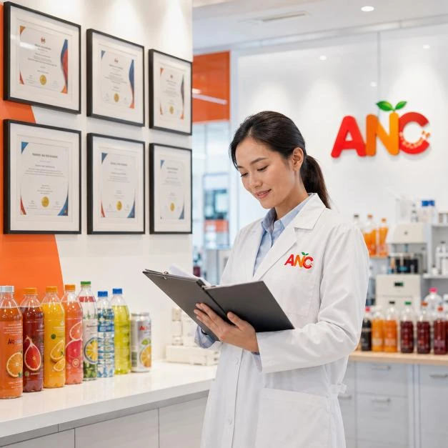 ANC quality control laboratory and beverage certifications