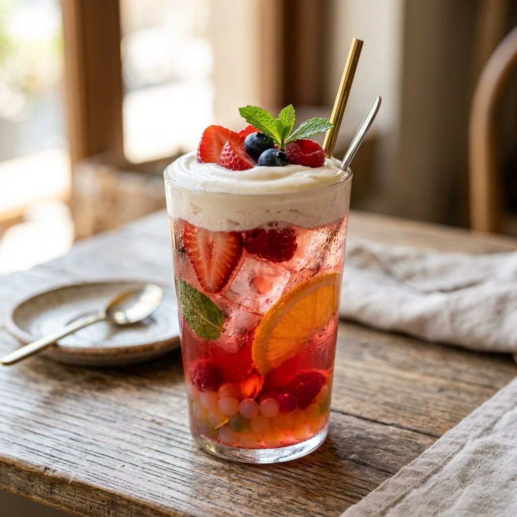 Fruit refresher drink square thumbnail