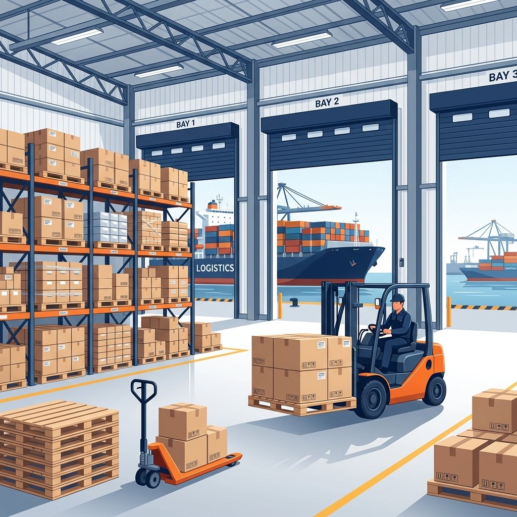 Wholesale and Export Beverage Shipments cargo container